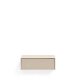 Teulat PLATT Table de chevet 1 tiroir murale en bois