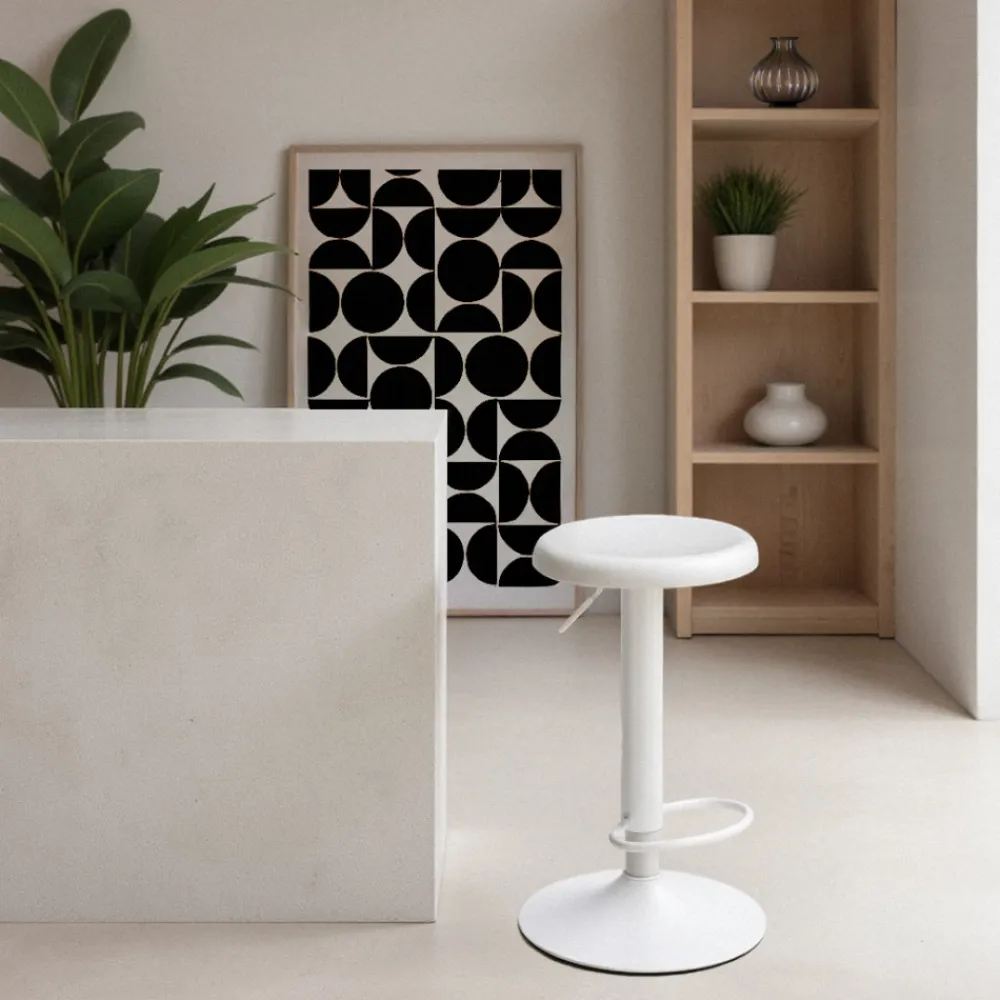 Drawer POP Tabouret de bar réglable en métal H60-81cm