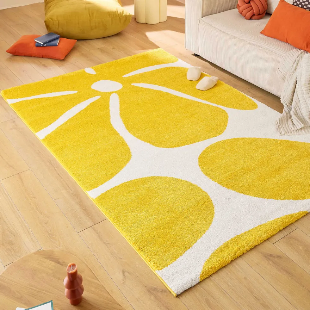 Enfant Drawer POP Tapis vintage à motif floral