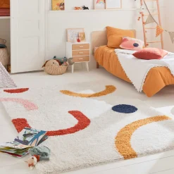 Enfant Drawer POPY Tapis contemporain aux formes géométriques