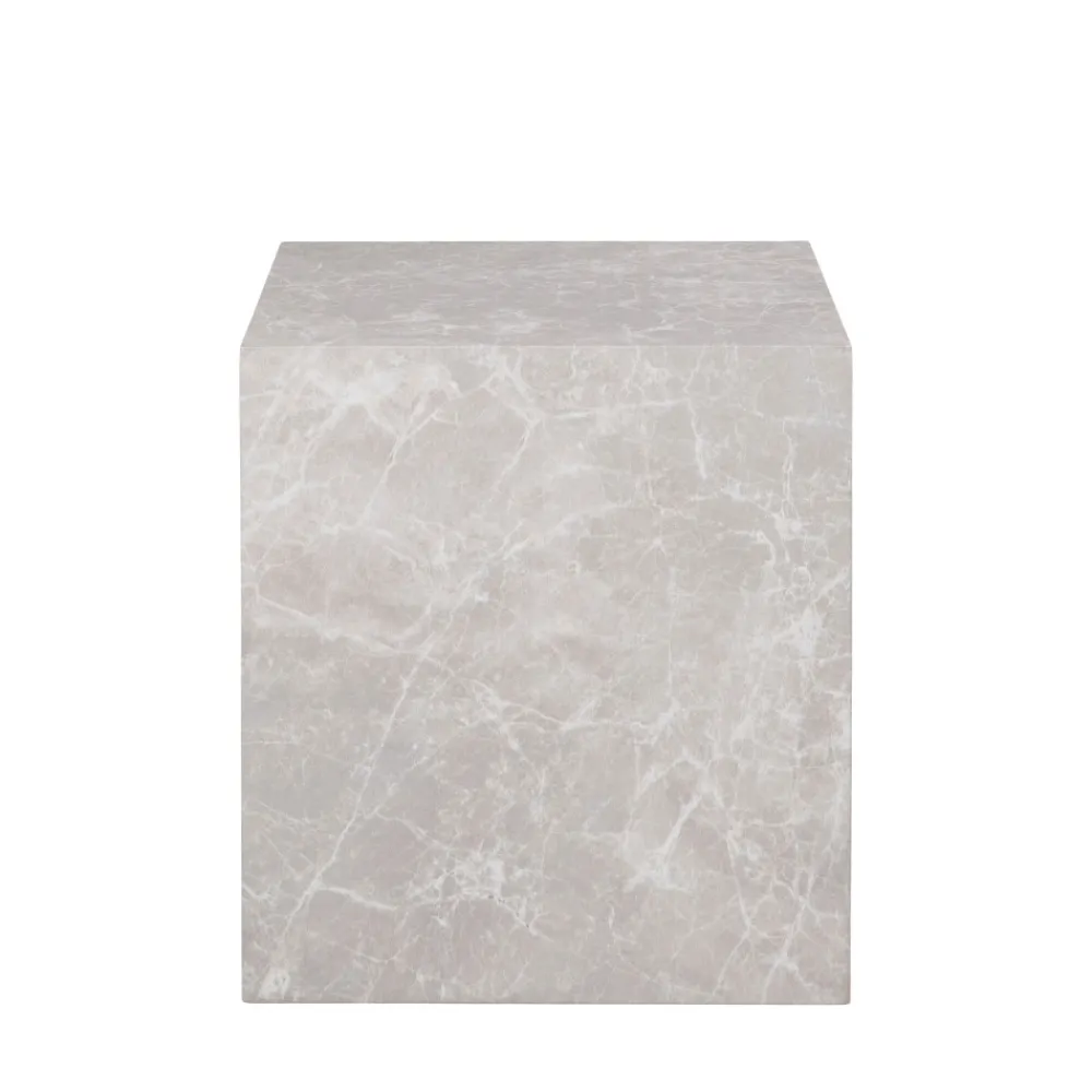 House Nordic PRAGUE Table d'appoint effet marbre