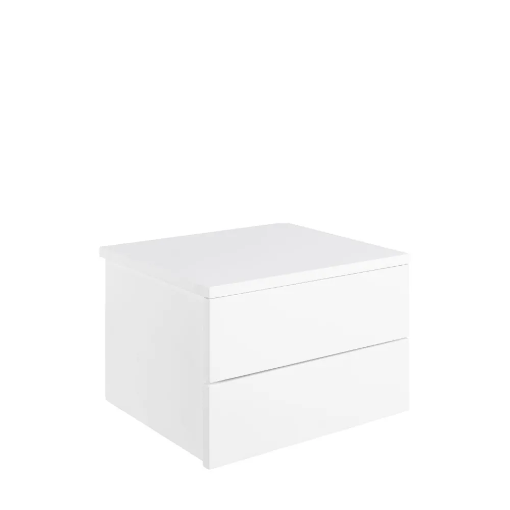 Drawer PUERTO Table de chevet murale 2 tiroirs