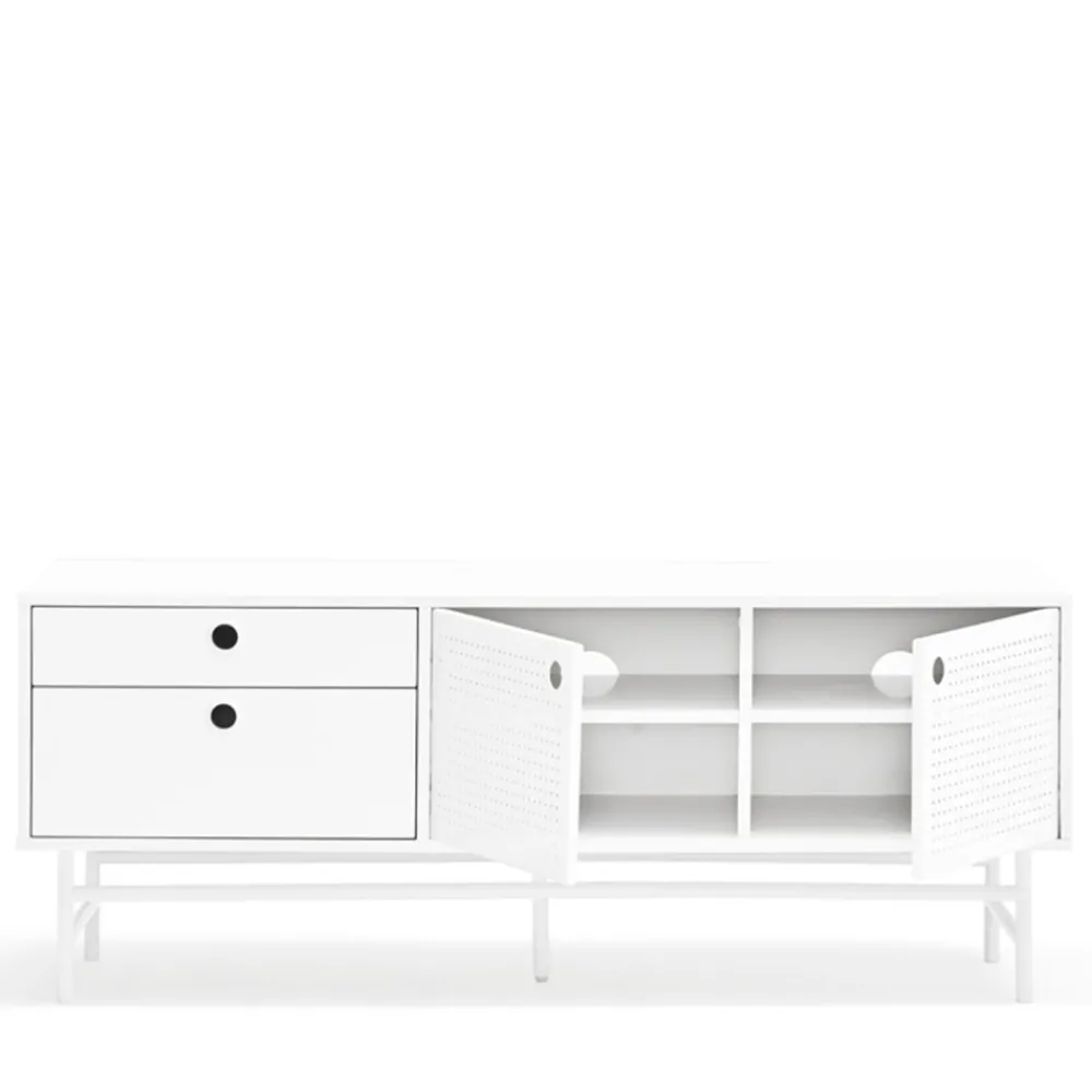 Teulat PUNTO Buffet en bois 2 portes 2 tiroirs L140cm