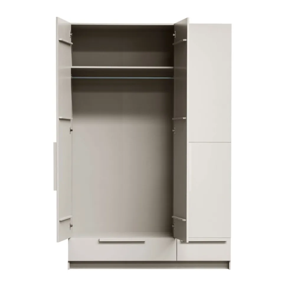 Woood PURE Armoire 3 portes en bois H215cm