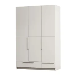 Woood PURE Armoire 3 portes en bois H215cm