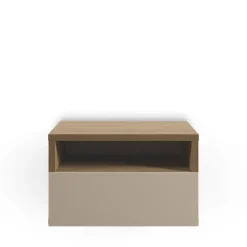 Drawer QUENOR Table de chevet murale 1 tiroir en bois