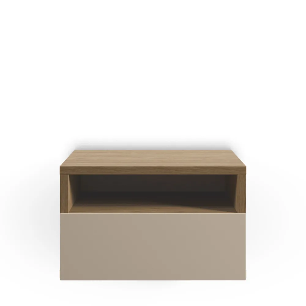 Drawer QUENOR Table de chevet murale 1 tiroir en bois