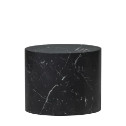 Woood QUINT Table d'appoint ovale en bois 40x24cm