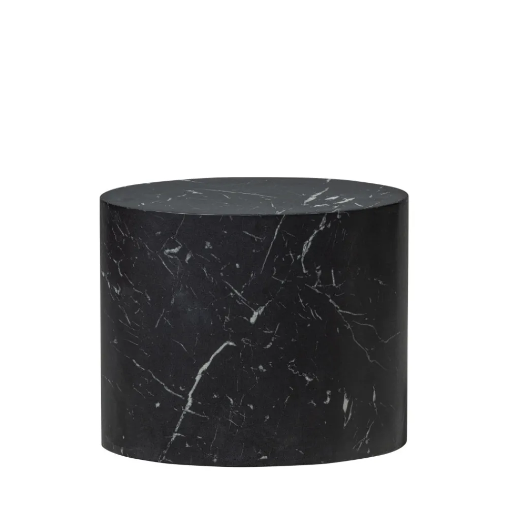 Woood QUINT Table d'appoint ovale en bois 40x24cm