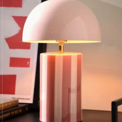 Leitmotiv RAYADO Lampe à poser champignon en métal