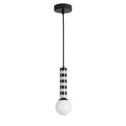 Leitmotiv RAYADO Suspension à motif géométrique