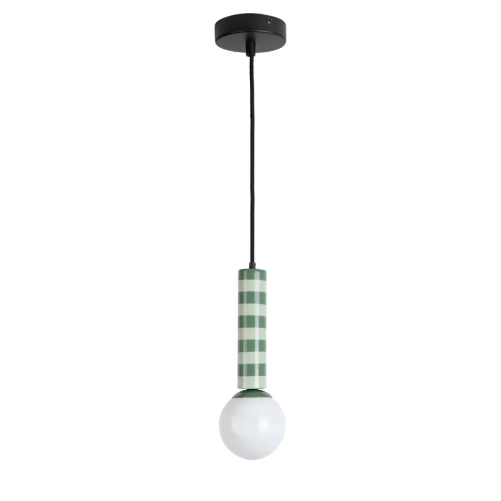 Leitmotiv RAYADO Suspension à motif géométrique
