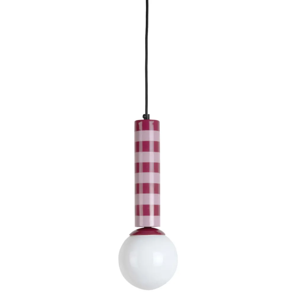Leitmotiv RAYADO Suspension à motif géométrique