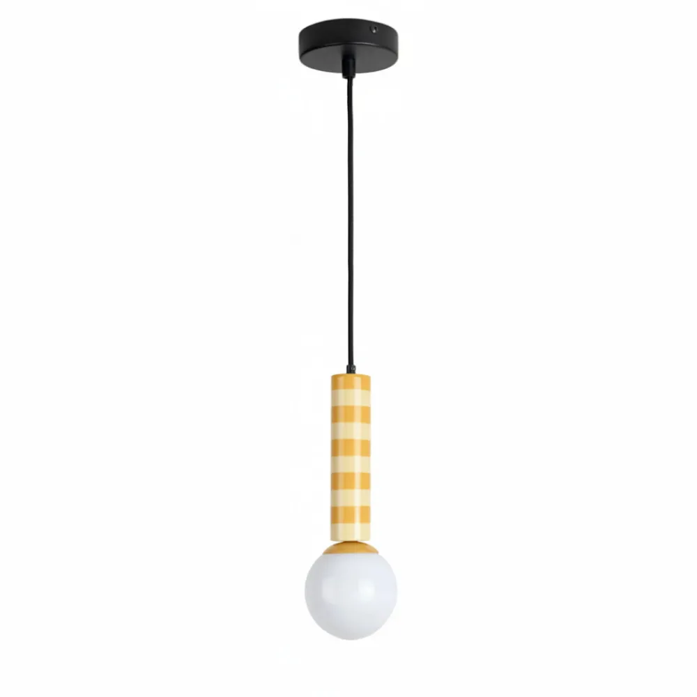 Leitmotiv RAYADO Suspension à motif géométrique
