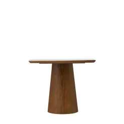 Drawer RENO Table à manger 8 personnes effet marbre et bois