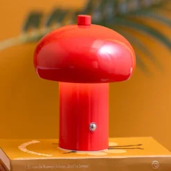Leitmotiv RETRO SETA Lampe à poser LED sans fil rechargeable