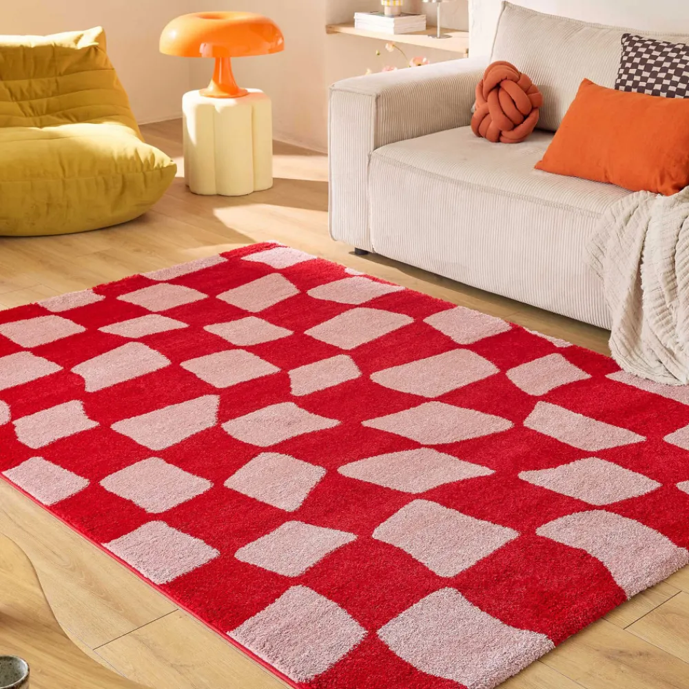 Drawer RETRO Tapis damiers