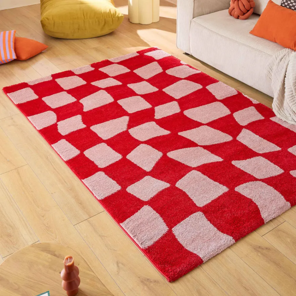 Drawer RETRO Tapis damiers