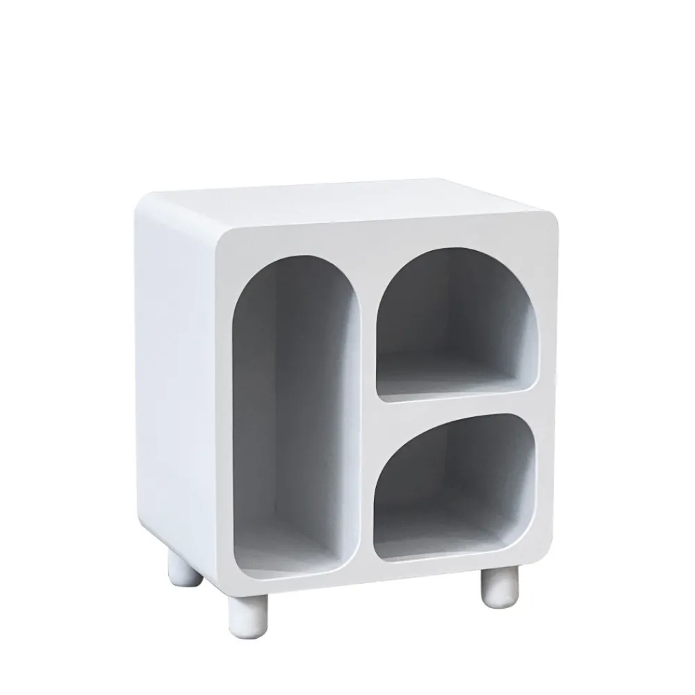 Drawer RICHIE Table de chevet 3 niches en bois