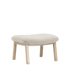 Venture Home RILE Repose-pieds en tissu et bois