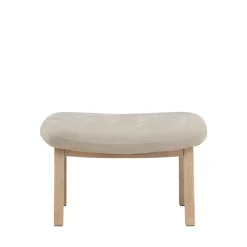 Venture Home RILE Repose-pieds en tissu et bois