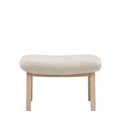 Venture Home RILE Repose-pieds en tissu et bois