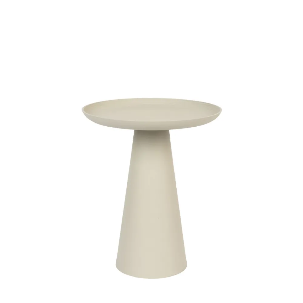 No name RINGAR Table d'appoint ronde en aluminium ø34,5cm