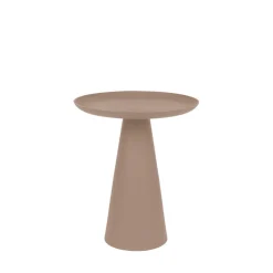 No name RINGAR Table d'appoint ronde en aluminium ø34,5cm