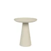 No name RINGAR Table d'appoint ronde en aluminium ø39,5cm