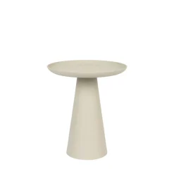 No name RINGAR Table d'appoint ronde en aluminium ø39,5cm