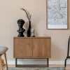 Drawer ROA Buffet 2 portes en bois et métal L90cm