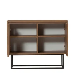 Drawer ROA Buffet 2 portes en bois et métal L90cm