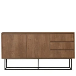 Drawer ROA Buffet 2 portes en bois et métal L140cm