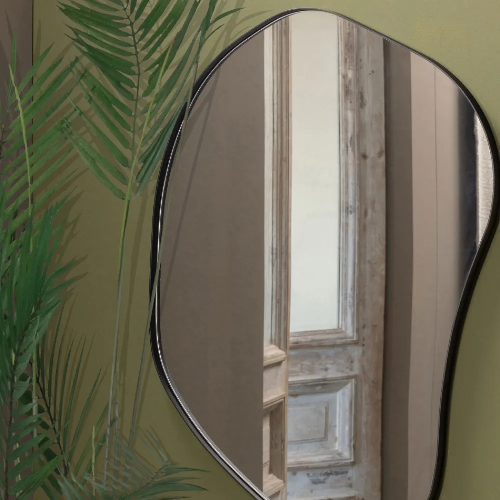 Woood ROMEE Miroir de forme organique 100x70cm