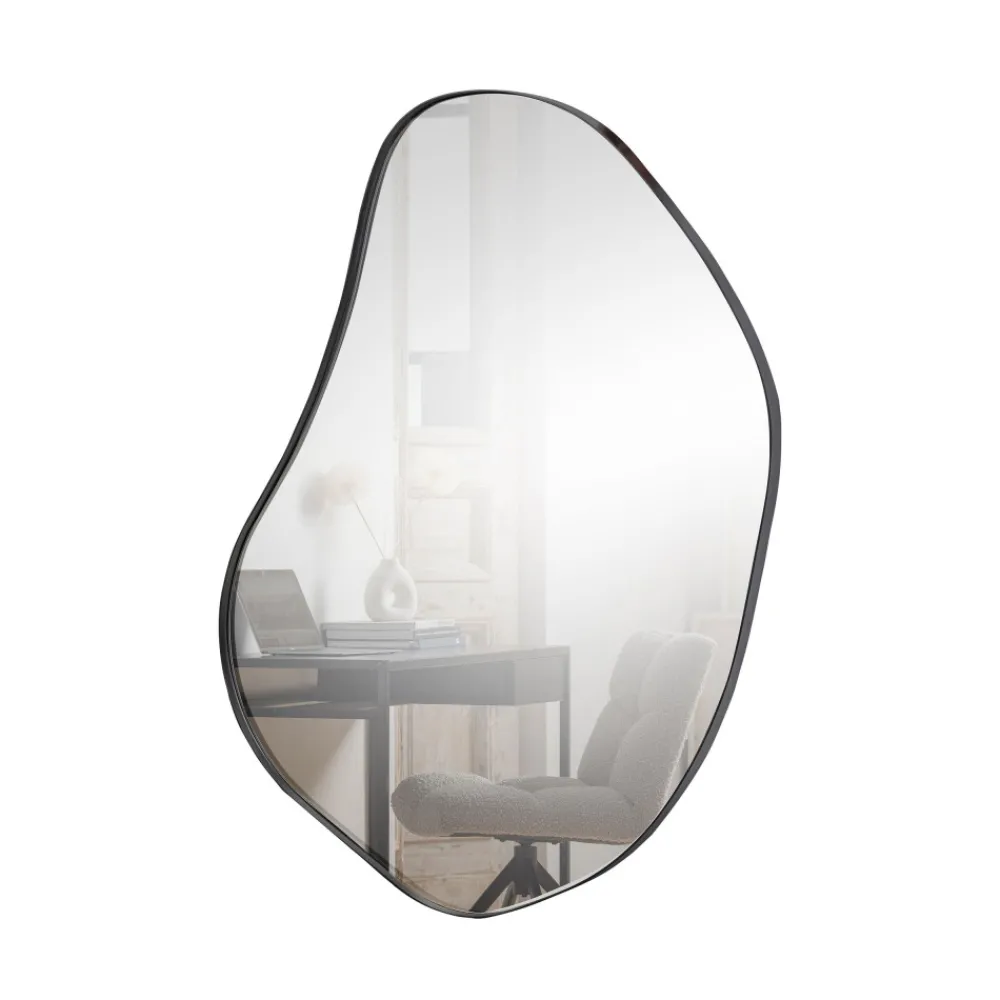 Woood ROMEE Miroir de forme organique 100x70cm