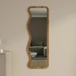 Drawer RONDA Miroir sur pieds en bois 50x160cm