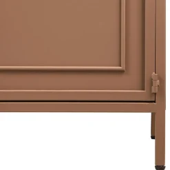 Woood RONJA Vaisselier 2 portes en verre et métal H189cm