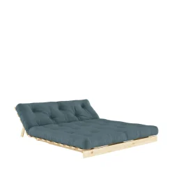 Karup Design ROOTS Canapé convertible 160x200cm en bois naturel et tissu