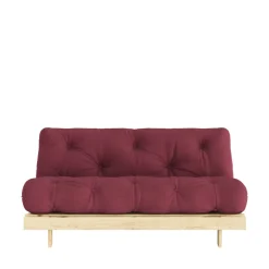 Karup Design ROOTS Canapé convertible 160x200cm en bois naturel et tissu