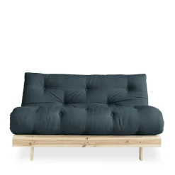 Karup Design ROOTS Canapé convertible 140x200cm en bois naturel et tissu