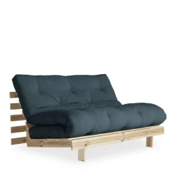 Karup Design ROOTS Canapé convertible 140x200cm en bois naturel et tissu