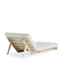 Karup Design ROOTS Fauteuil convertible 90x200cm en bois naturel et tissu