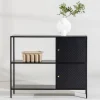 Venture Home SALTA Buffet 2 portes en métal L100cm