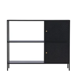 Venture Home SALTA Buffet 2 portes en métal L100cm