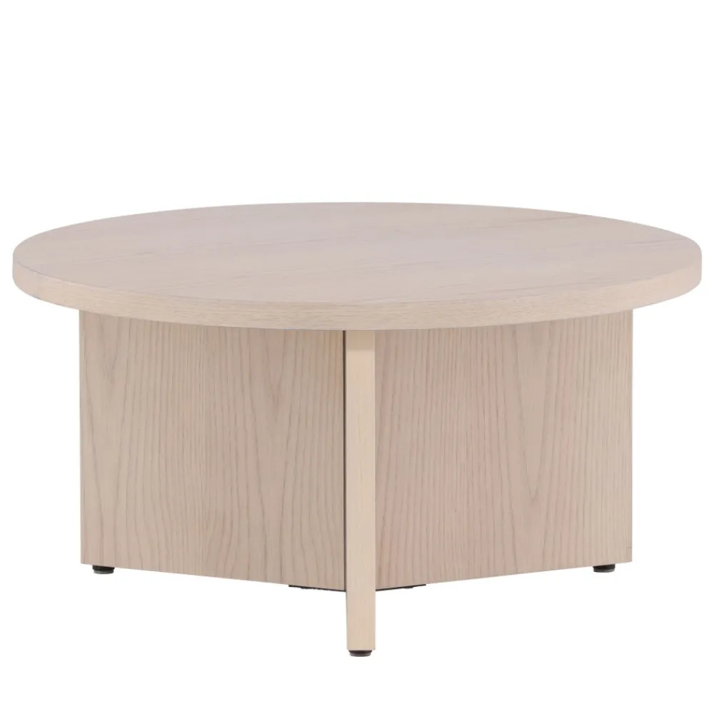 Vind SALTO Table basse ronde en bois ø85cm