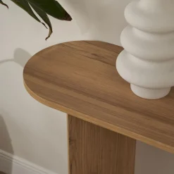 Drawer SAM Console ovale en bois L150cm
