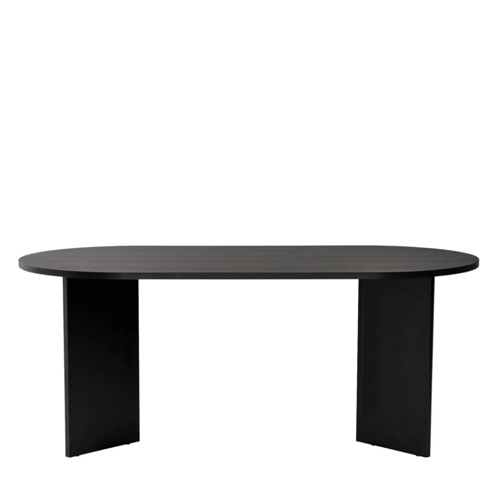 Drawer SAM Table à manger 8 personnes ovale en bois