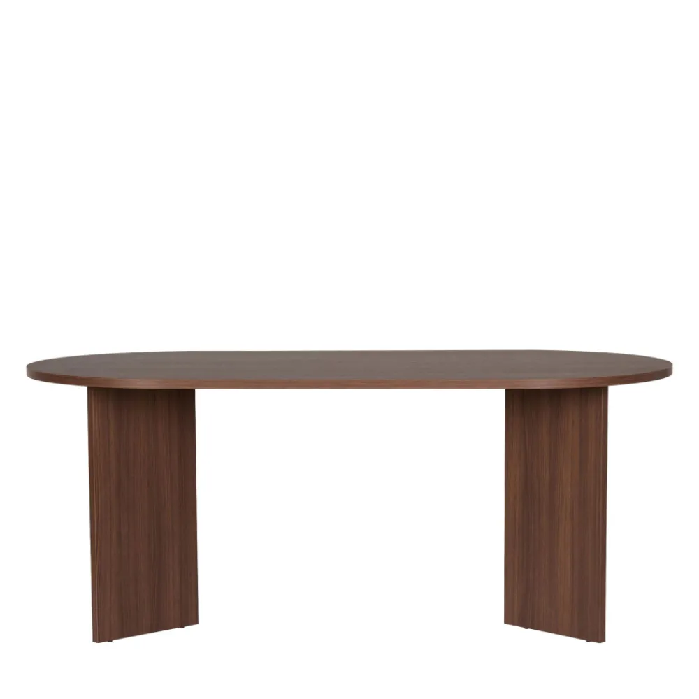 Drawer SAM Table à manger 8 personnes ovale en bois
