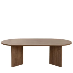 Drawer SAM Table basse ovale en bois 119x60cm
