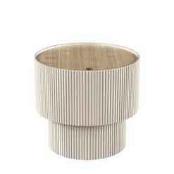 Drawer SAND I Table d'appoint avec rangement en bois ø38,5cm